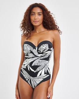 MAGISCULPT Bandeau Tummy Control Swimsuit