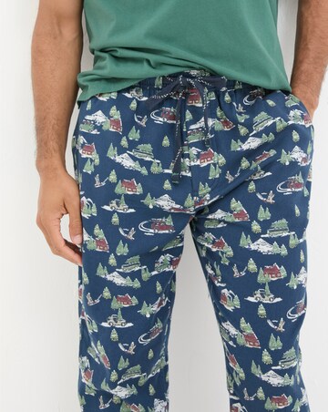 Fatface Jeep Print Pyjama Bottoms
