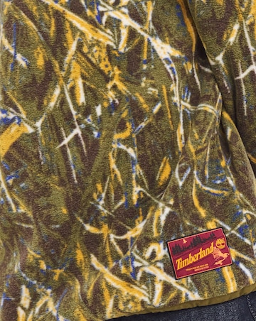 Timberland Camo Polar 1/4 Fleece