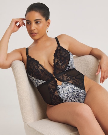 Ann Summers Rapturous Plunge Body Black