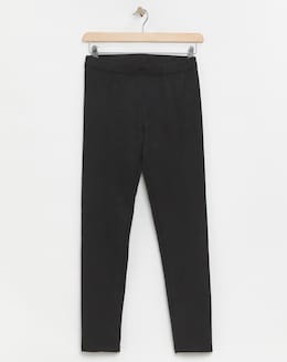 Black Suedette Leggings