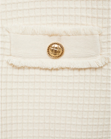Mango Button Front Jacket