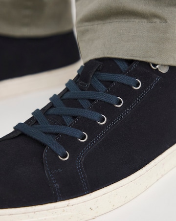 Navy Suede Hi Top Standard