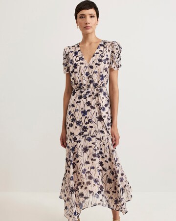 Phase Eight Verity Filcoupe Floral Dress