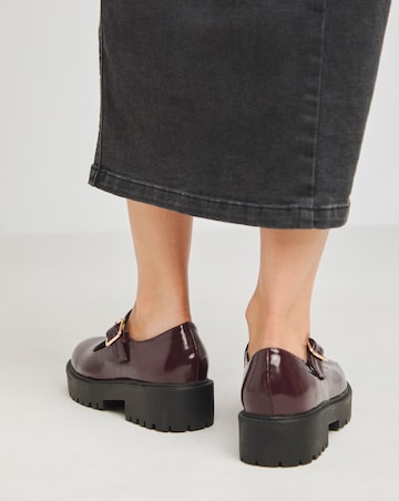 Dawn Mary Jane Flat Shoes - Extra Wide Fit (EEE)