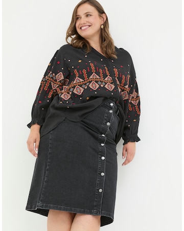 FatFace Elana Embroidered Blouse
