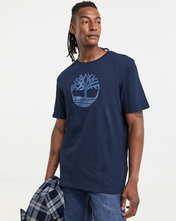 Timberland Kennebec River Logo T-Shirt - Navy