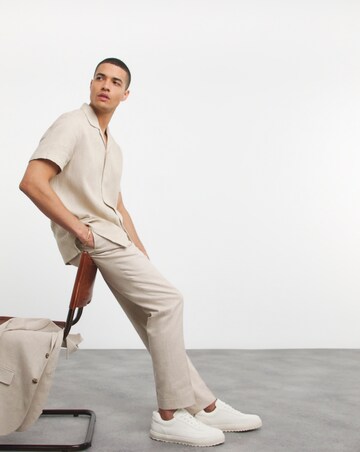 Danny Linen Mix Suit Trouser