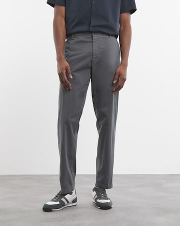 BOSS Classic Grey Chino Trouser Reg