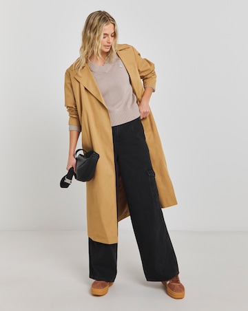 Calvin Klein Jeans CK Embroidered Badge V Neck Sweater