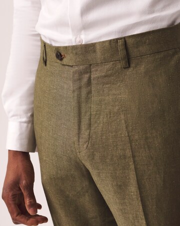 Joe Browns Khaki Linen Blend Suit Trouser