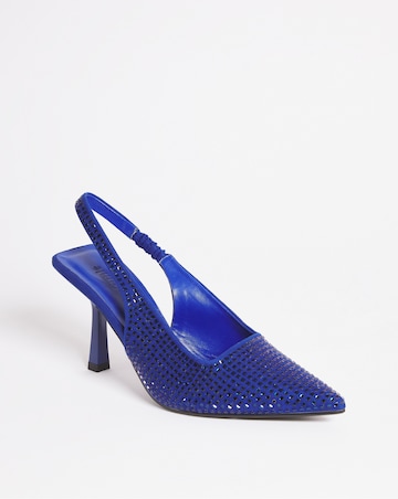Lille Embellished Heeled Shoes Ex Wide Fit
