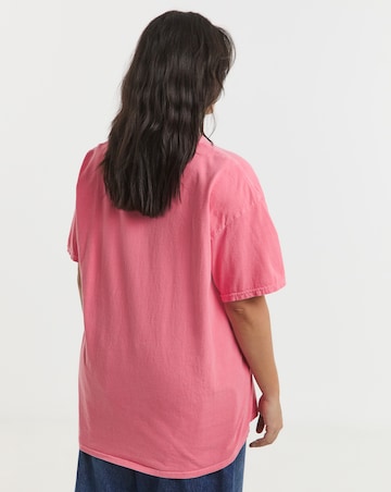 Simply Be Pink Frida Kahlo License T-Shirt