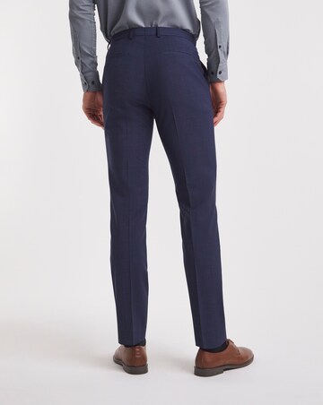 BOSS Navy Wool Mix Suit Trouser