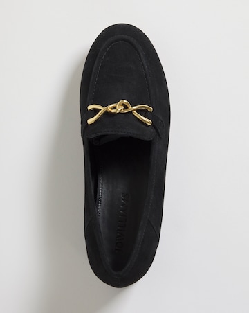 Suede Trim Loafer E Fit