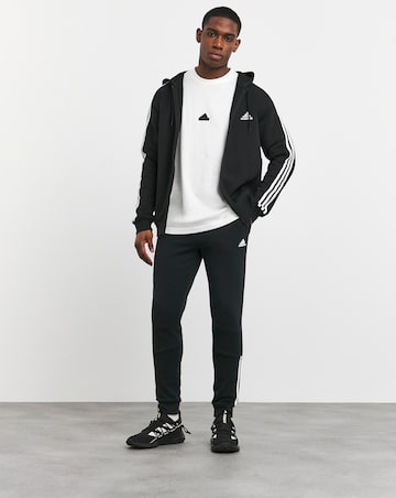adidas 3-Stripes Fleece Full Zip Hoodie