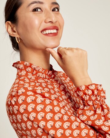 Joules Josie Woven Shirt Midi Dress