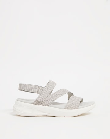 Cushion Walk Touch & Close Strappy Sandal E Fit