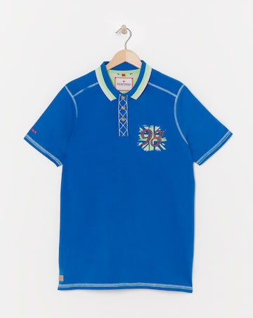 Joe Browns Badged Polo Shirt Long Length