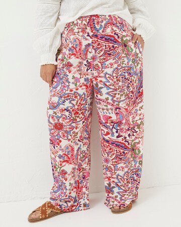 Fatface Paisley Palazzo Trousers