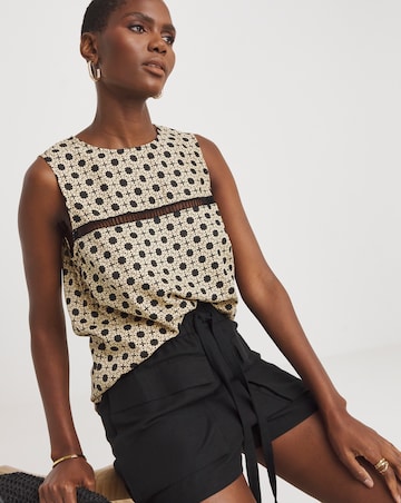 Ladder Trim Vest Top