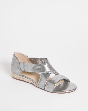Sonya Multi Strap Espadrille Wide E Fit
