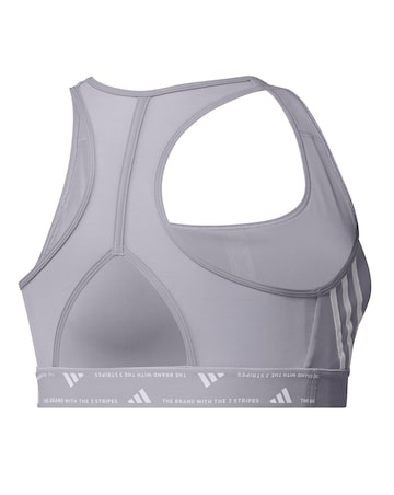 adidas Power React 3 Stripes Bra