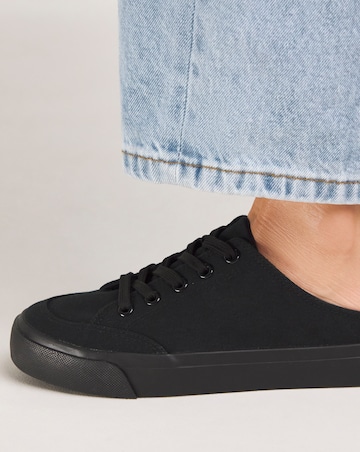 Ely Mule Canvas Trainers - Extra Wide Fit (EEE)