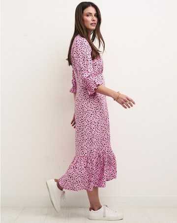 Nobody's Child Alexa Ditsy Print Midi Dress