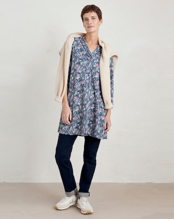 Seasalt Cornwall Wreathe Tunic Floral Moor