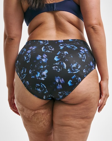 Elomi Morgan Full Fit Knicker Blue Print