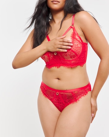 Simply Be Lace & Mesh Brazilian