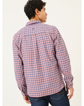 Fatface Sandy Check Shirt - Dusky Pink