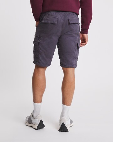 Fully Elasticated Twill Cargo Shorts