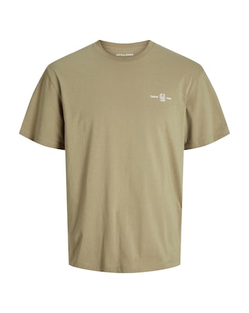 Jack & Jones Jayce Back Graphic T-Shirt - Natural