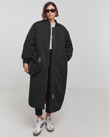 Black Longline Bomber
