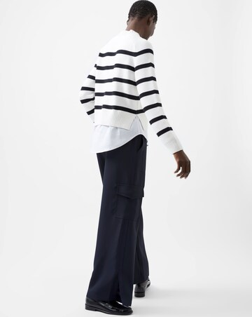 French Connection Lily Mozart Poplin Mix Top