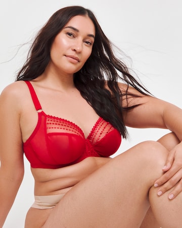 Elomi Matilda Plunge Wired Bra Haute Red