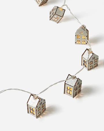 Silver House String Lights