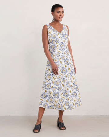 Seasalt Cornwall Sleeveless Sky Beyond Dress