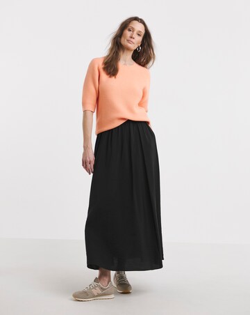 Coral Crew Neck Raglan Sleeve Jumper