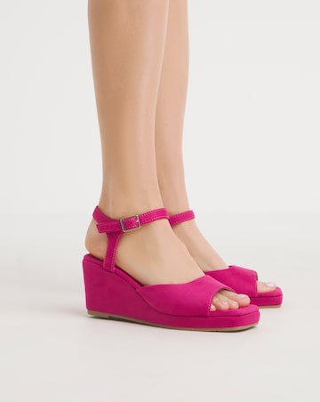 Lexi Barely There Wedge Sandals - Extra Wide Fit (EEE)