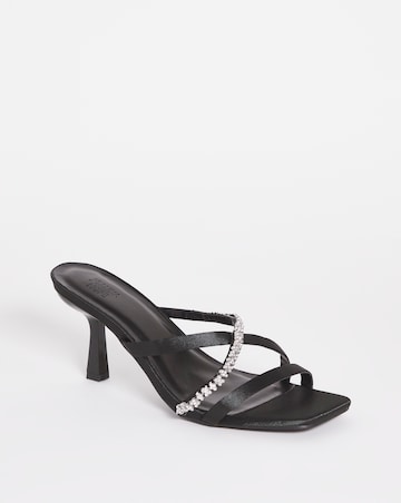 Joanna Hope Diamante Crossover Heel Extra Wide Fit (EEE)