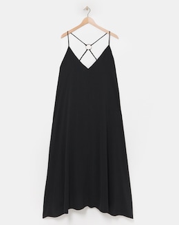 Simply Be Black Trapeze Maxi Dress