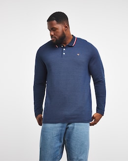 Jack &amp; Jones Win Long Sleeve Polo