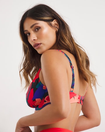 Tropical Mix and Match Underwired Non Padded Bikini Top