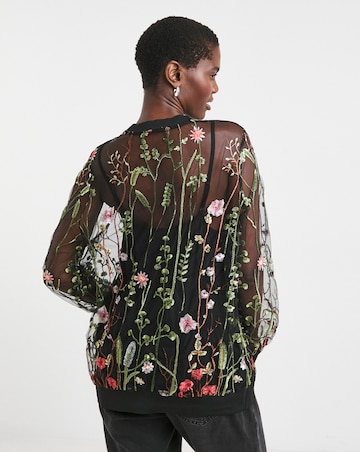 Joe Browns Beautiful Embroidered Top with Cami
