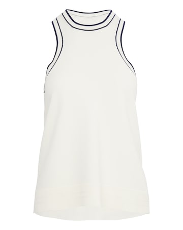 Anthology Contrast Trim Rib Vest