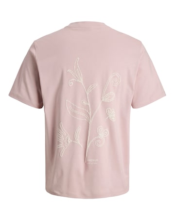 Jack & Jones Premium Kyle Back Graphic T-Shirt - Pink