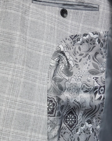 Jasper Light Grey Check Suit Jacket
